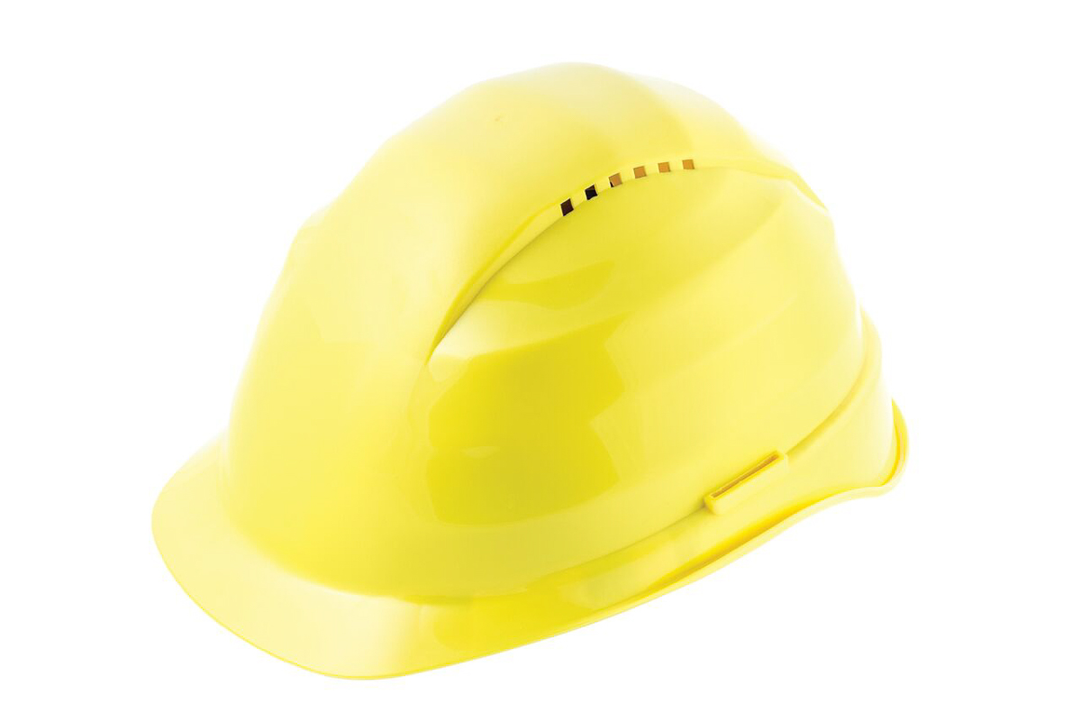 Skytec Rockman Yellow Safety Helmet, Ventilated