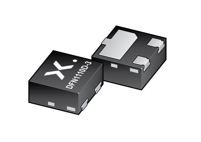 Nexperia BC807-40QB-QZ PNP Transistor, -500 mA, -45 V DFN1110D-3