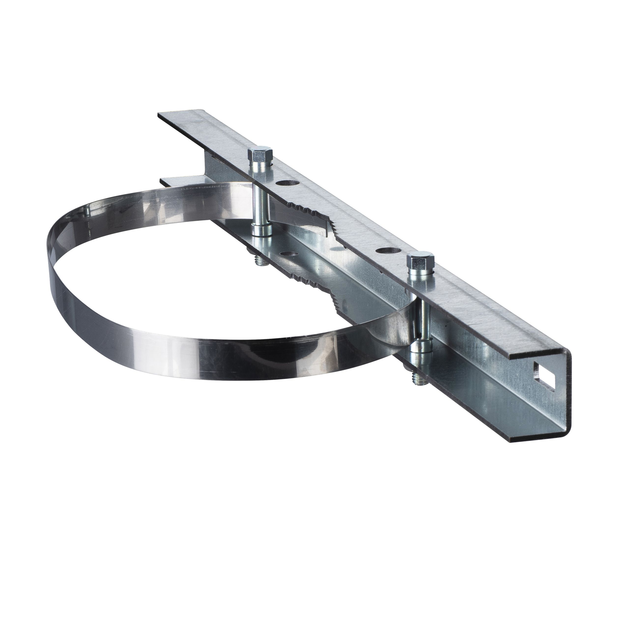 Schneider Electric PanelSeT Series Galvanised Steel Fixing Support for Use with Thalassa PLM, 45 x 595 x 32.5mm