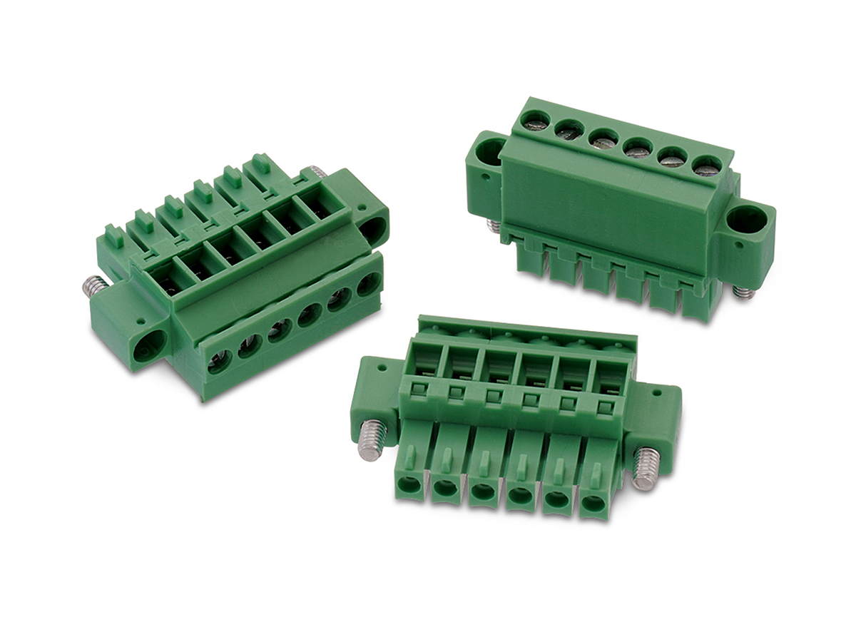 Wurth Elektronik 3651 Series Pluggable Terminal Block, 8-Contact, 3.5 mm Pitch, 1-Row