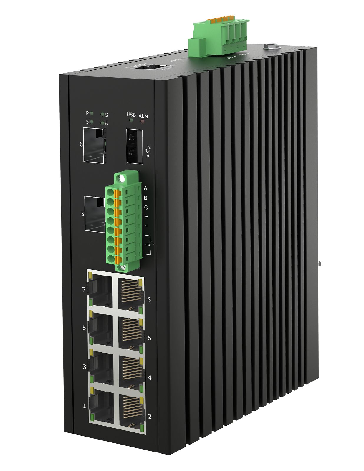 RS PRO Managed 8 Port Ethernet Switch, RJ-45