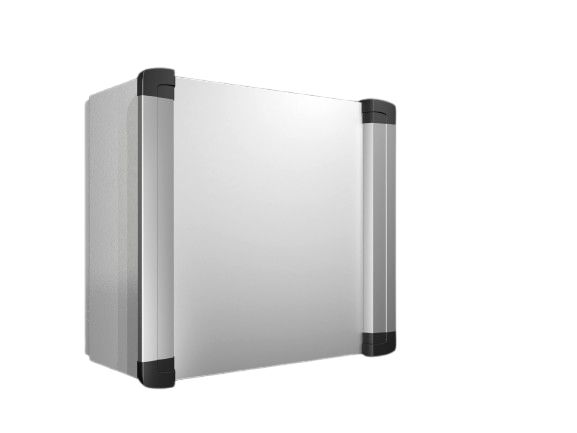 Rittal AX Series Sheet Steel Wall Box, IP55, 380 mm x 380 mm x 210mm