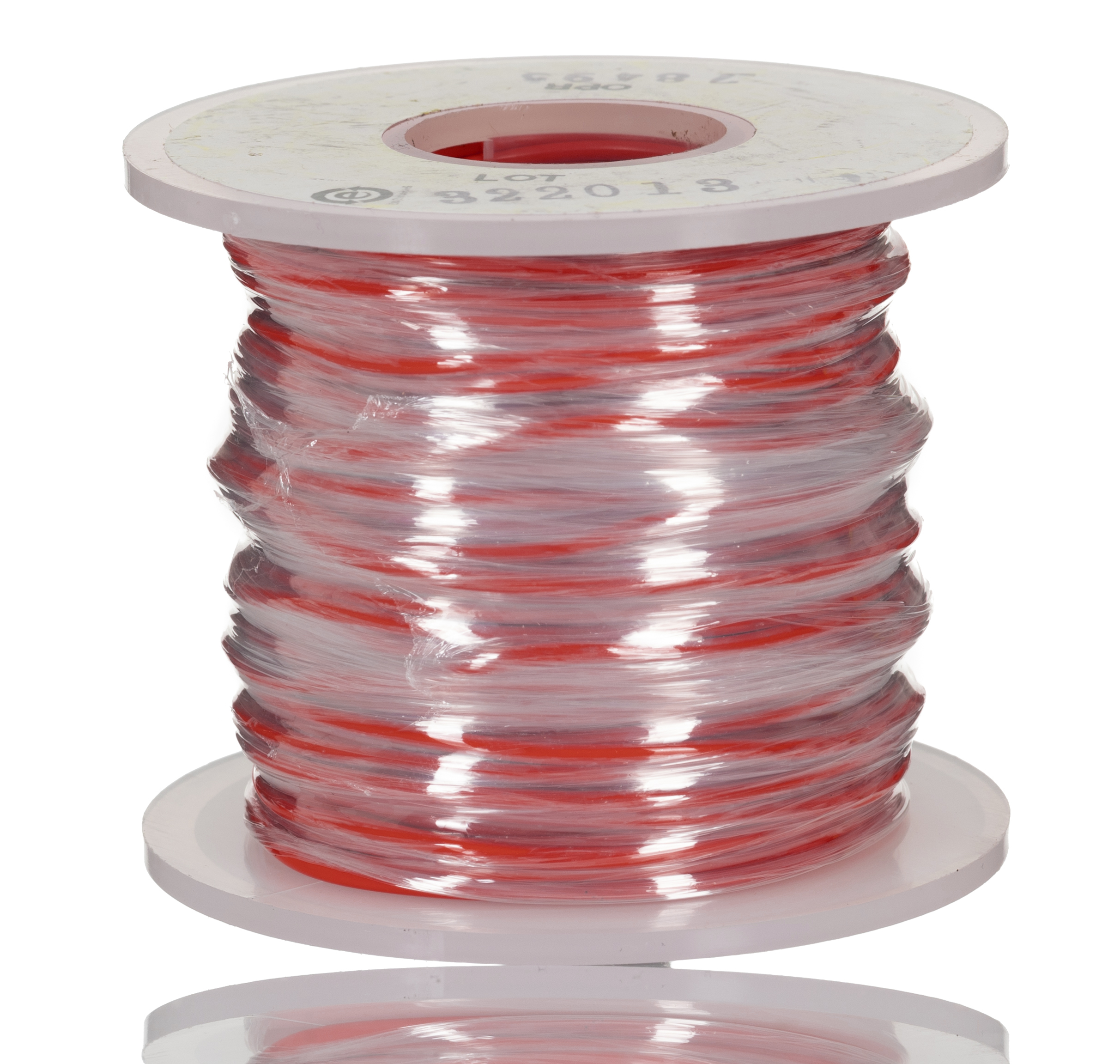 Alpha Wire Hook-up Wire PVC Series Red 0.52 mm² Hook Up Wire, 20 AWG, 1/0.81 mm, 30m, PVC Insulation, 3053/1 RD005