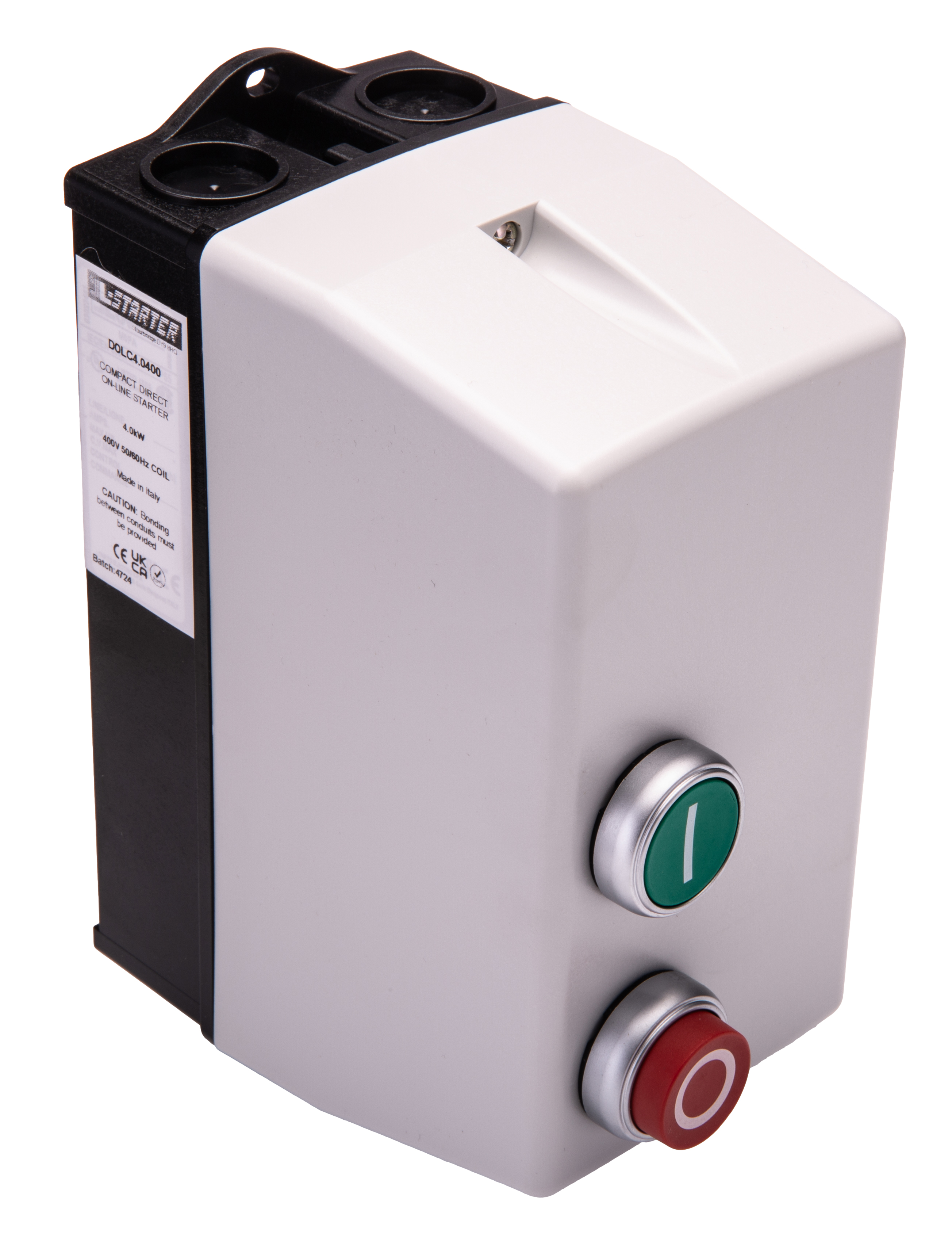 Lovato DOL Starter, DOL, 4 kW, 400 V ac, 3 Phase, IP65
