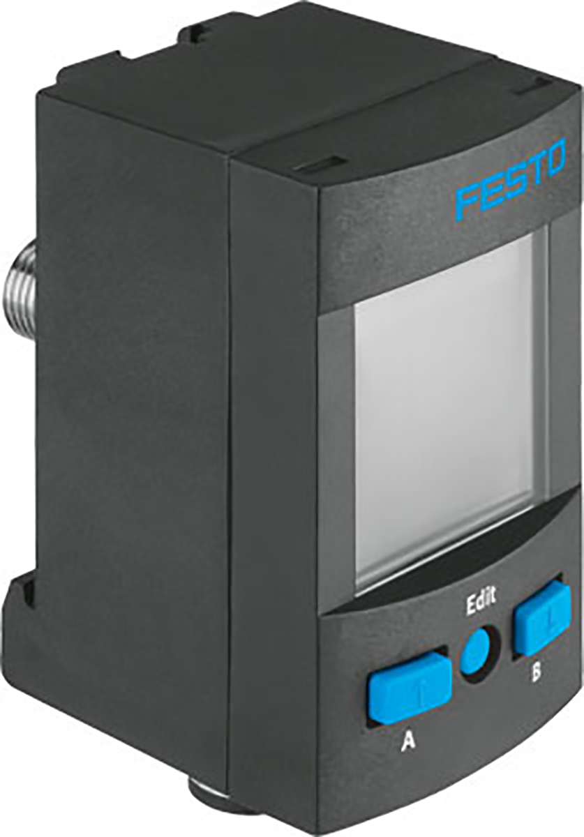 Festo Pressure Sensor, 15 to 30V dc, IP65, IP67 10bar