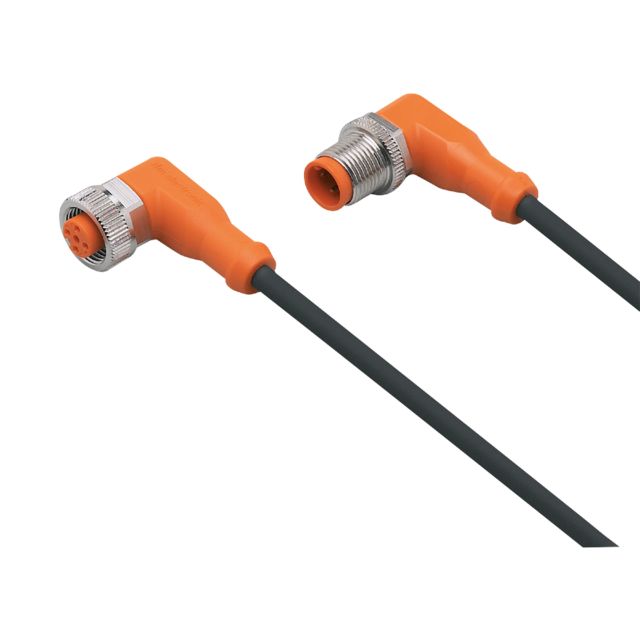 ifm electronic Male 5 way M12 to Female 5 way M12 Communication Cable, 0.3 m