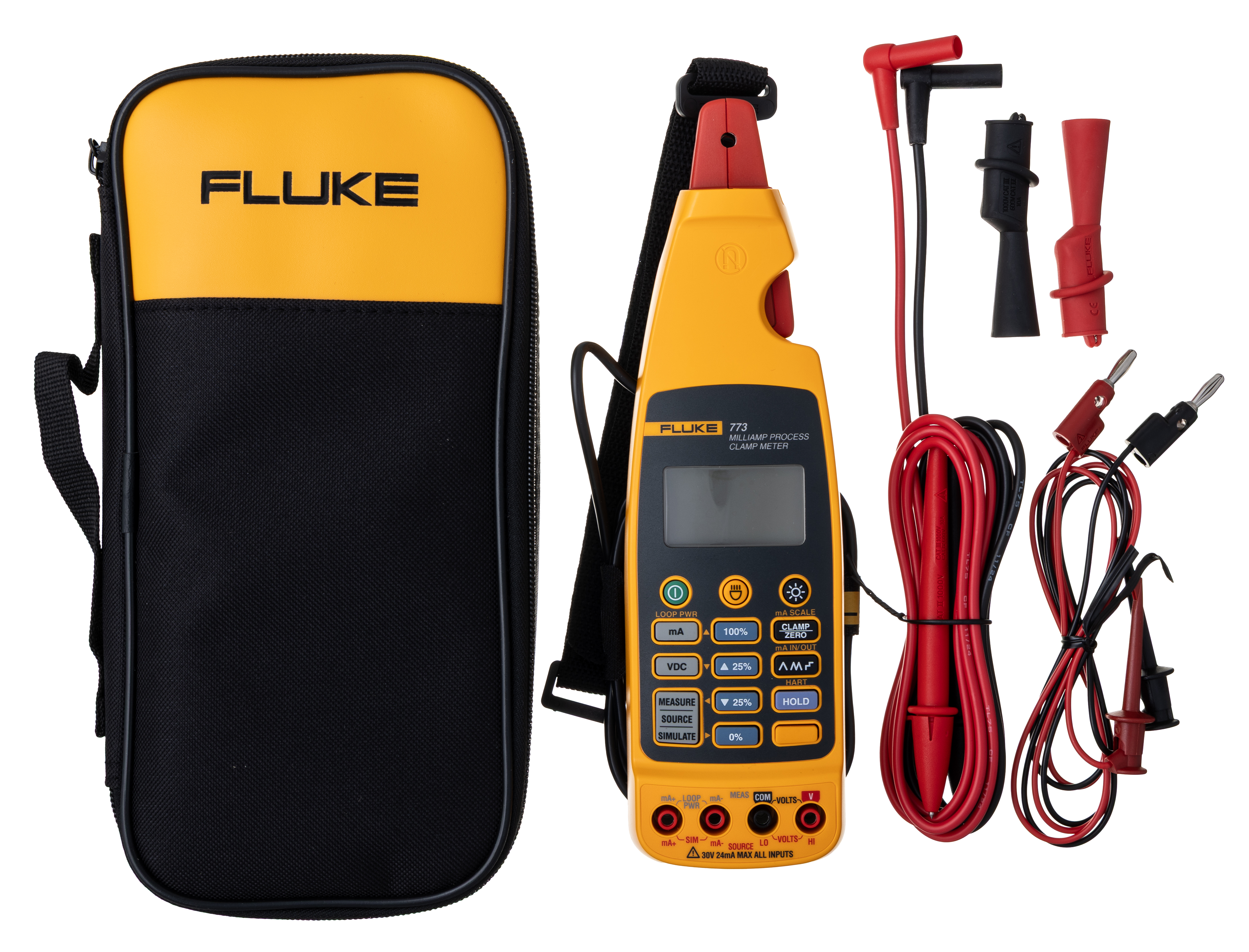 Fluke 773 Clamp Meter, 100mA dc With UKAS Calibration