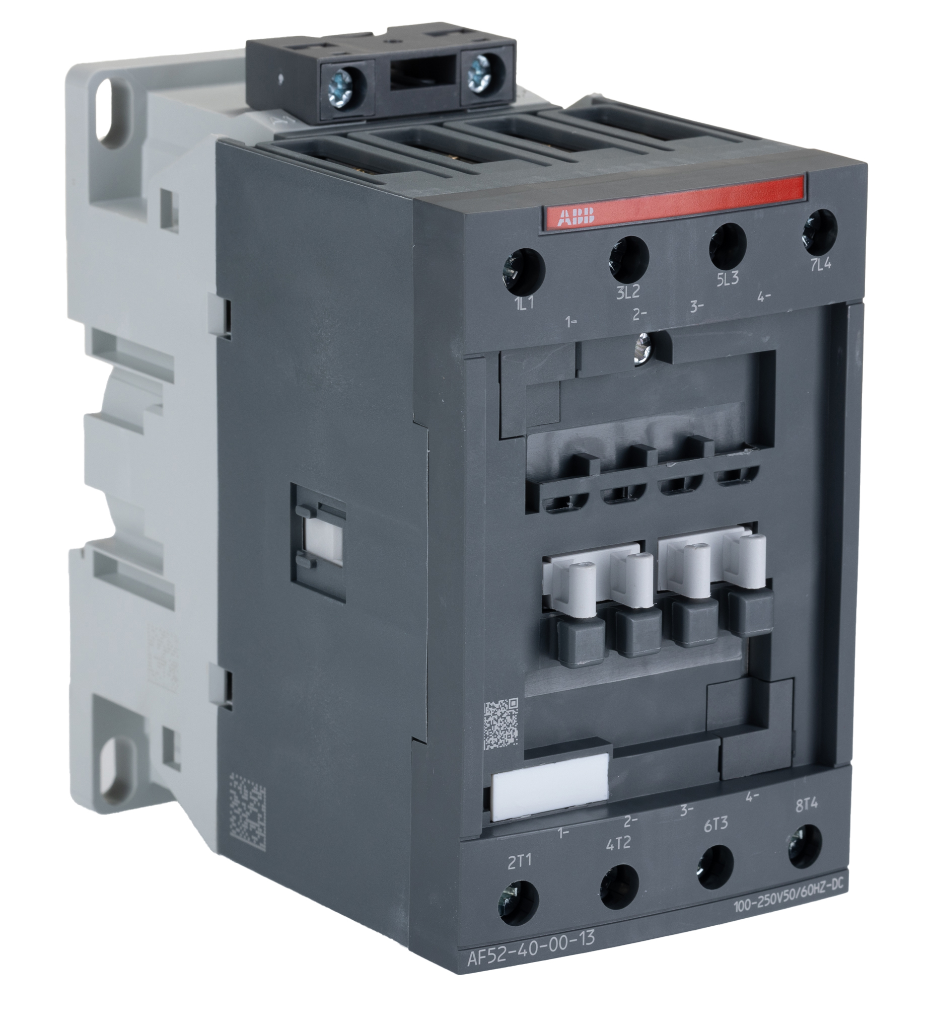 ABB AF52-40-00-13 AF Contactor, 230 V ac Coil, 4-Pole, 100 A, 22 kW, 4NO, 690 V ac