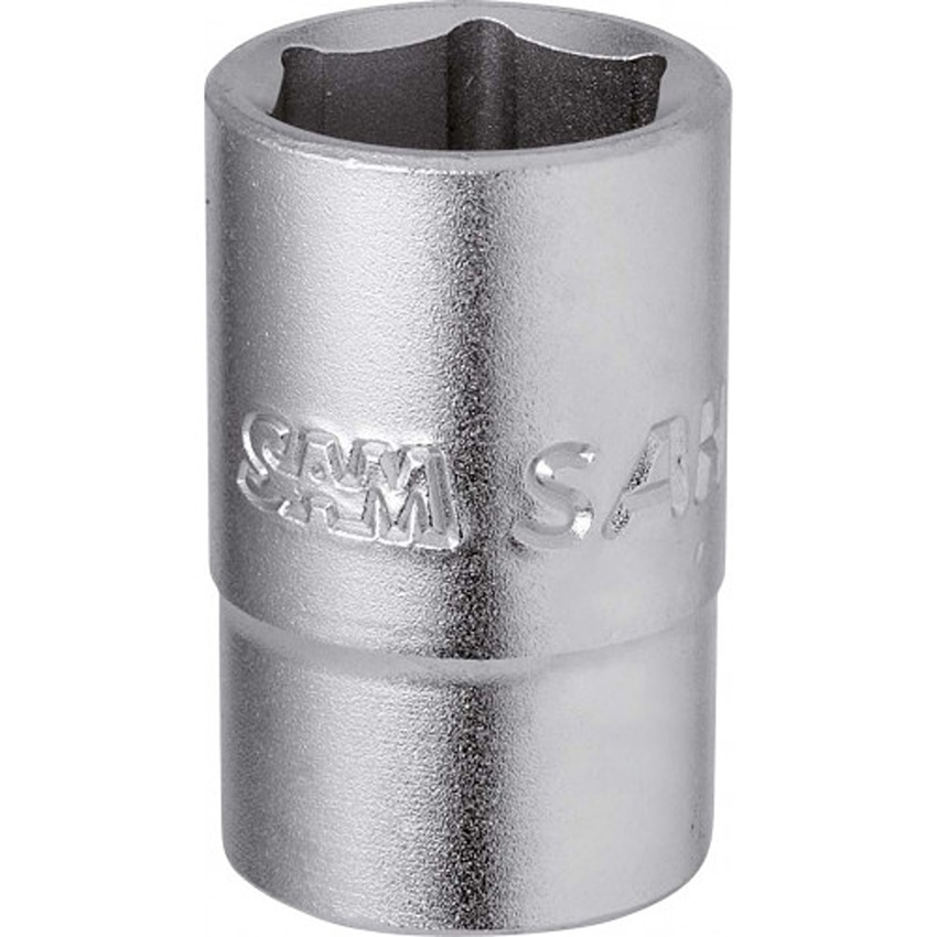 SAM 1/2 in Drive 8mm Hexagon Bit, 6 point, 38 mm Overall Length