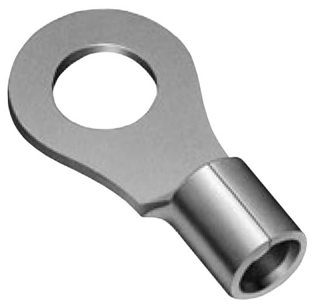 JST Uninsulated Ring Terminal, 5mm Stud Size, 2.6mm² to 6.6mm² Wire Size