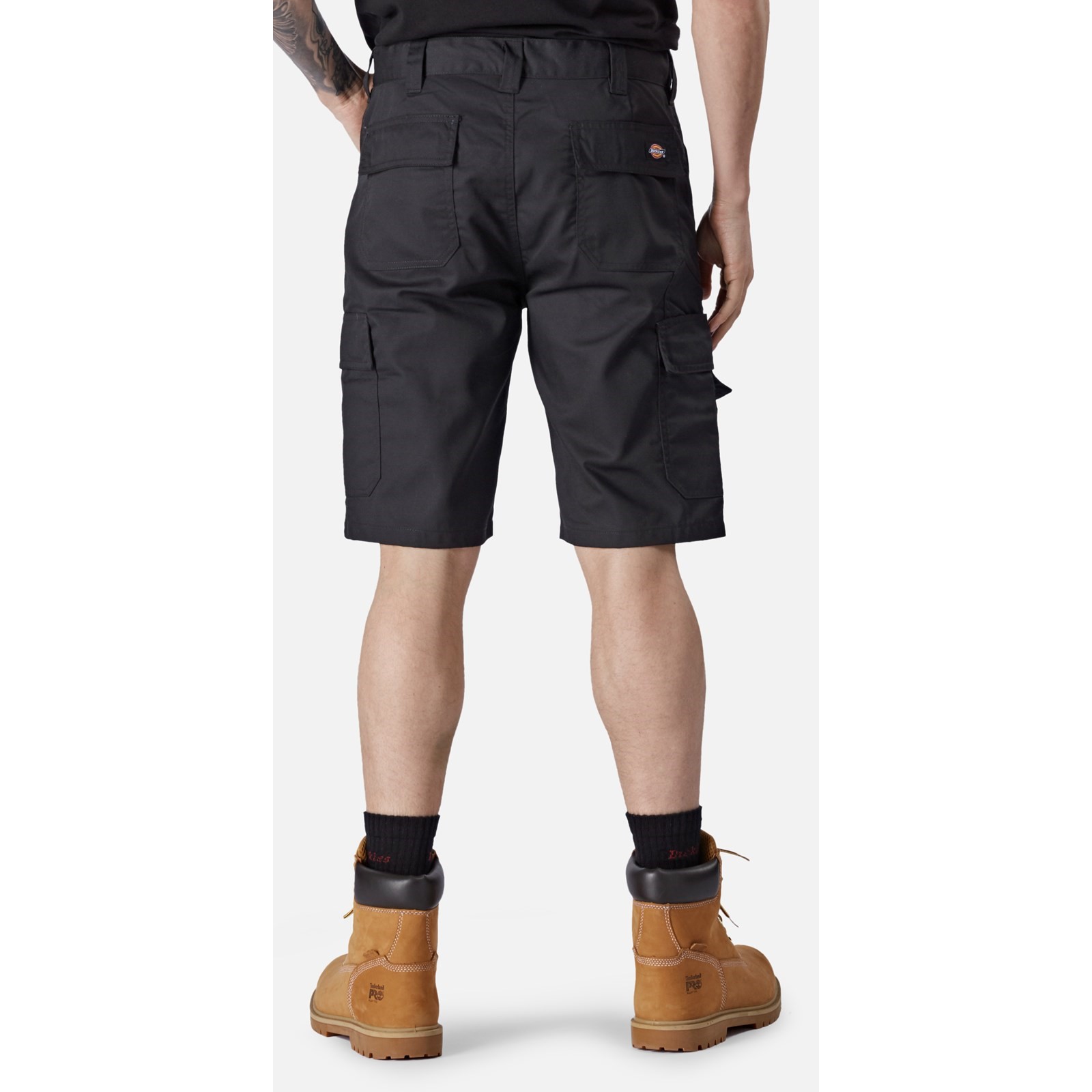 Dickies Everyday Black 35% Cotton, 65% Polyester Work shorts, 32cm