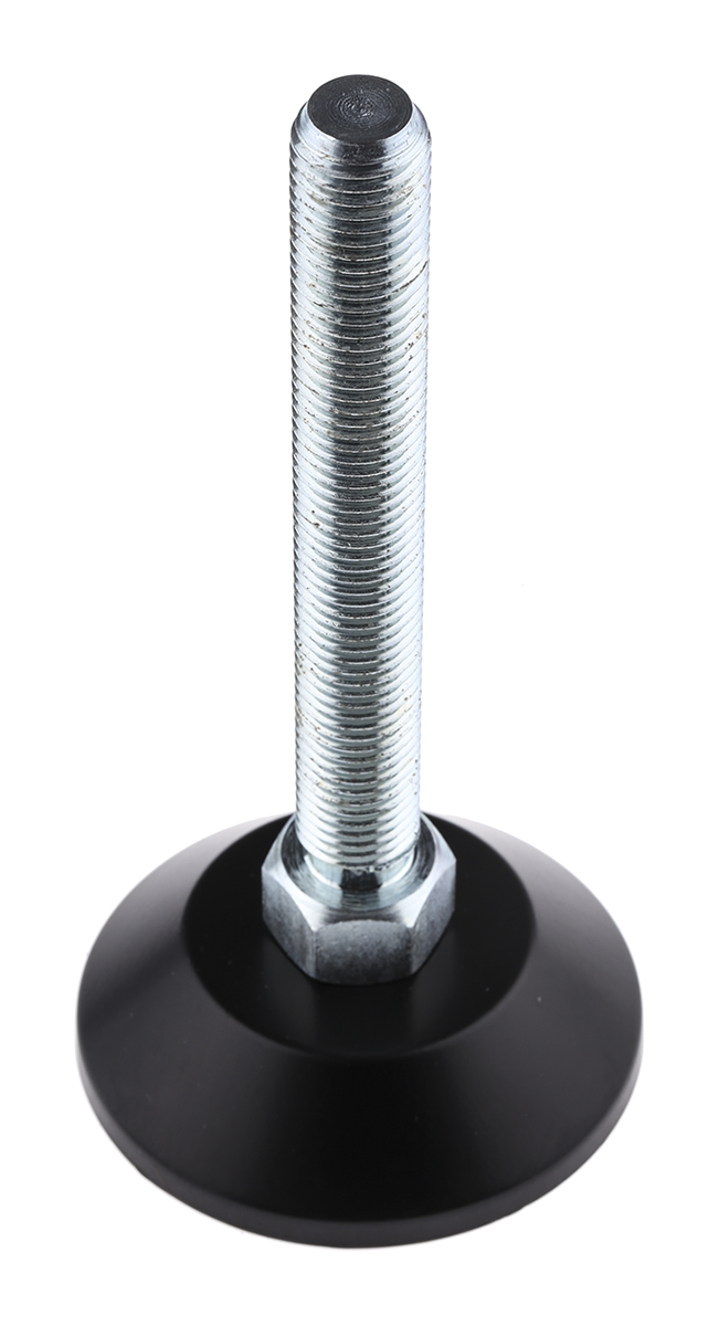 RS PRO M16 Thread Pivot Foot, 16mm 8mm Groove