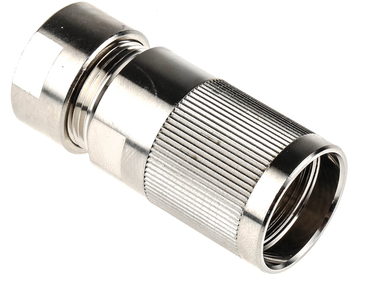 ITT Cannon, Trident TNMSize 14 Straight Circular Connector Backshell, For Use With Unsealed plugs and Receptables, 12