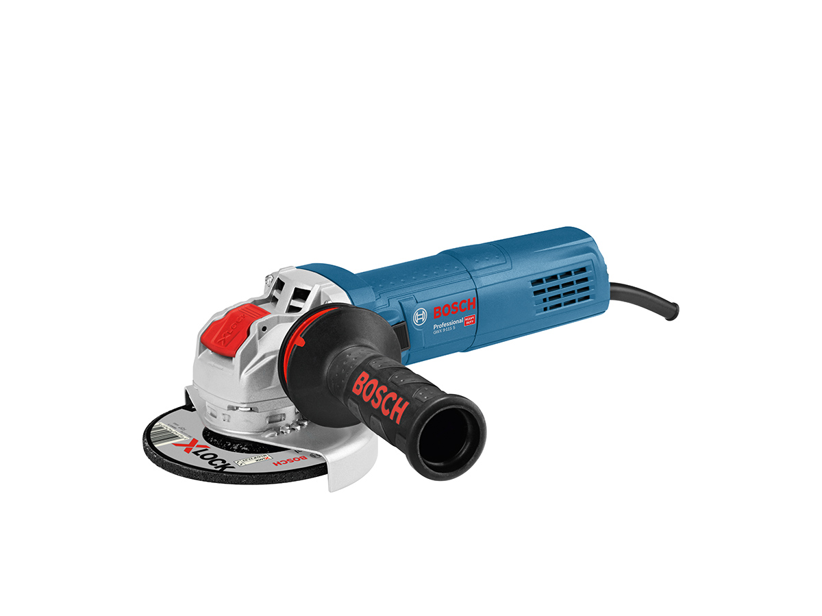 Bosch GWX 9 115mm Corded Angle Grinder, UK Plug