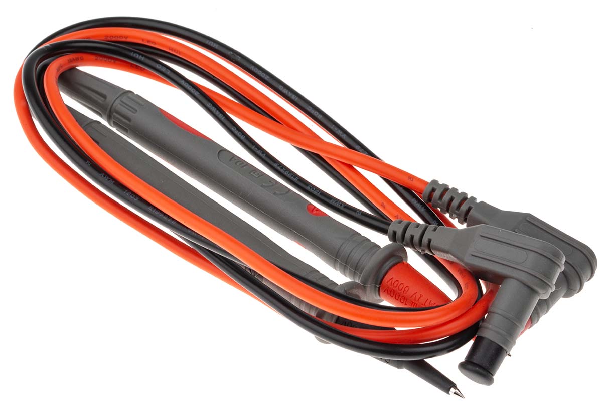 RS PRO RS-9660B Handheld Digital Multimeter, True RMS, 10A ac Max, 10A dc Max, 1000V ac Max