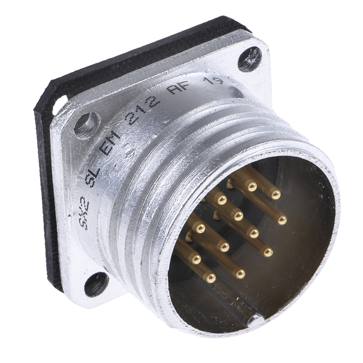 Amphenol Socapex Circular Connector, 12 Contacts, Panel, Standard Connector, Plug, Male, IP67, SL61 Series
