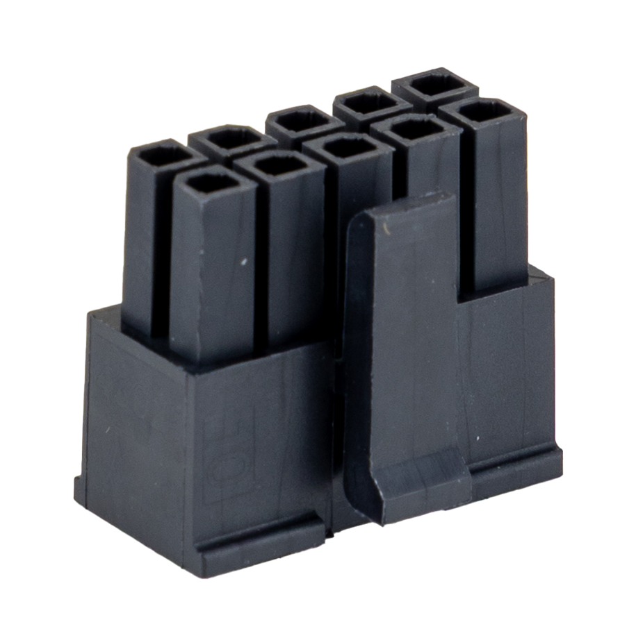 Molex, 43025 Male Crimp Connector Housing, 3mm Pitch, 10 Way, 2 Row