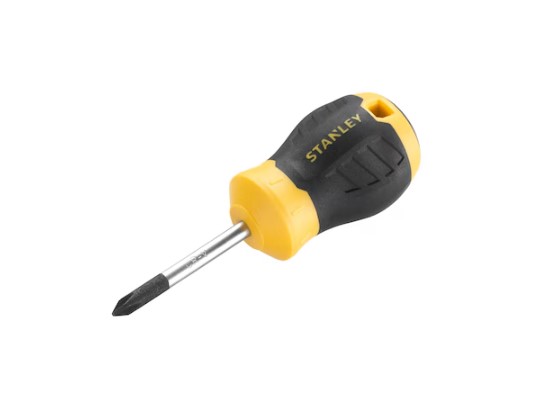 Stanley Flared Insulated Screwdriver, PH1 Tip, 45 mm Blade, 171 mm Overall
