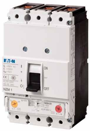 Eaton, xEnergy MCCB 3P 80A, Breaking Capacity 25 kA