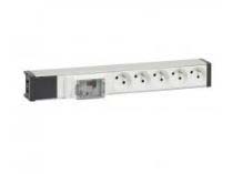 Legrand NF Socket 5 Gang Trailing Socket, No, 16A