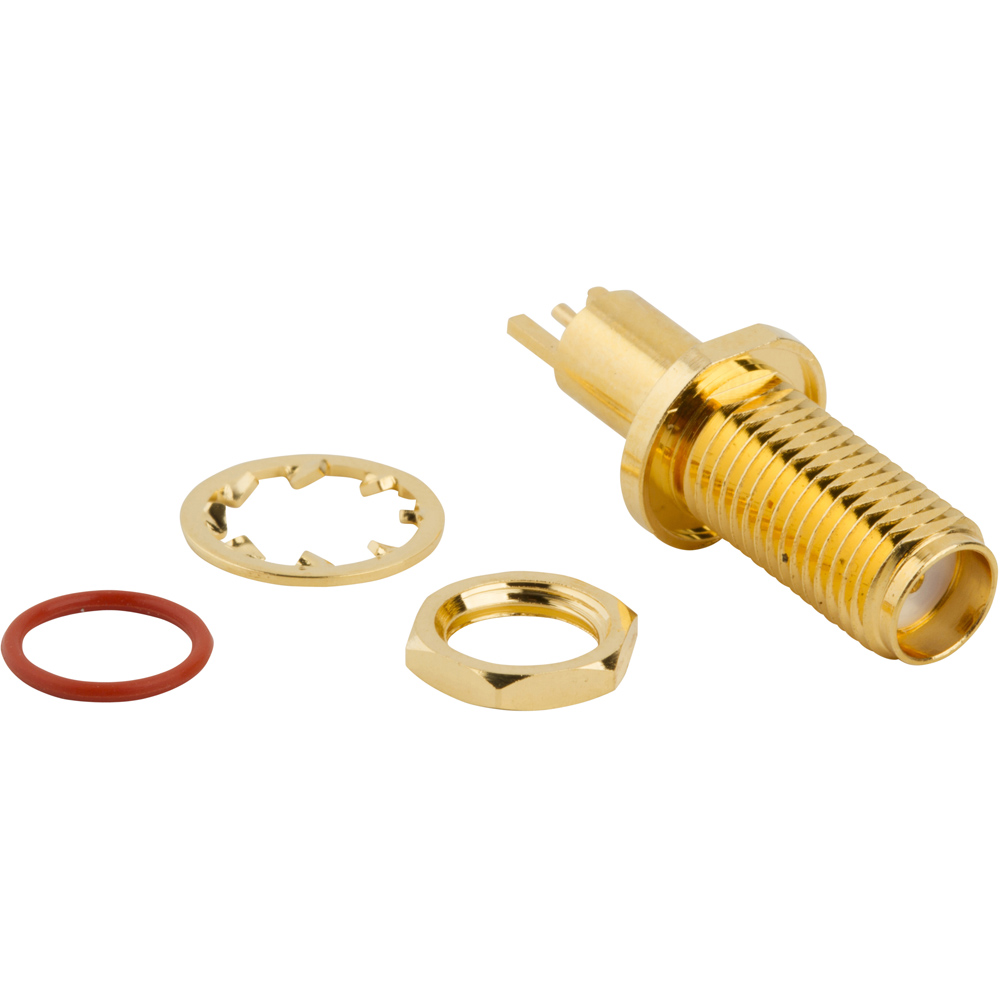 Amphenol RF Straight SMA Connector SMA Jack 18GHz