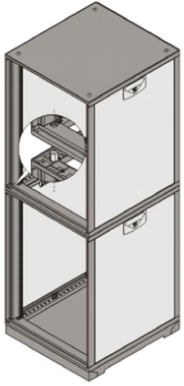 nVent SCHROFF Stacking Kit for Use with NOVASTAR 19-Inch Cabinet