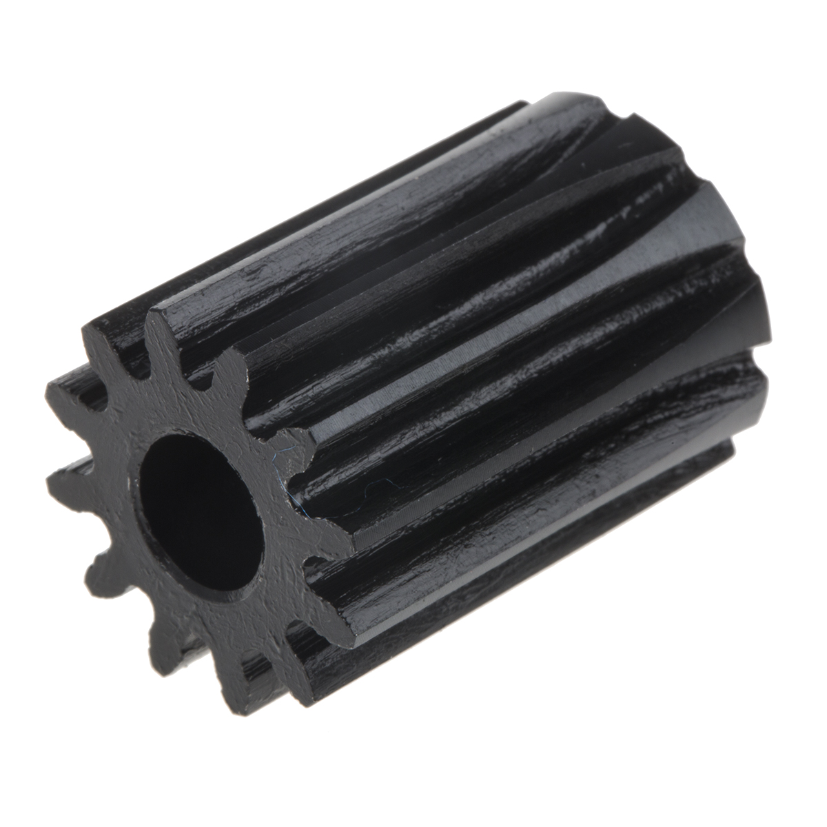 RS PRO Steel 12 Teeth Spur Gear, 1.5 Module, 8mm Bore Diam, 18mm Pitch Diam, 21mm Hub Diam