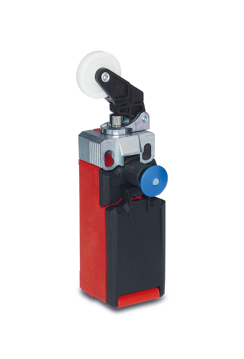 Bernstein AG I81 Series Roller Lever Limit Switch, NC/NO, IP66, IP67, DPST, Thermoplastic Housing, 240V ac Max, 5A Max