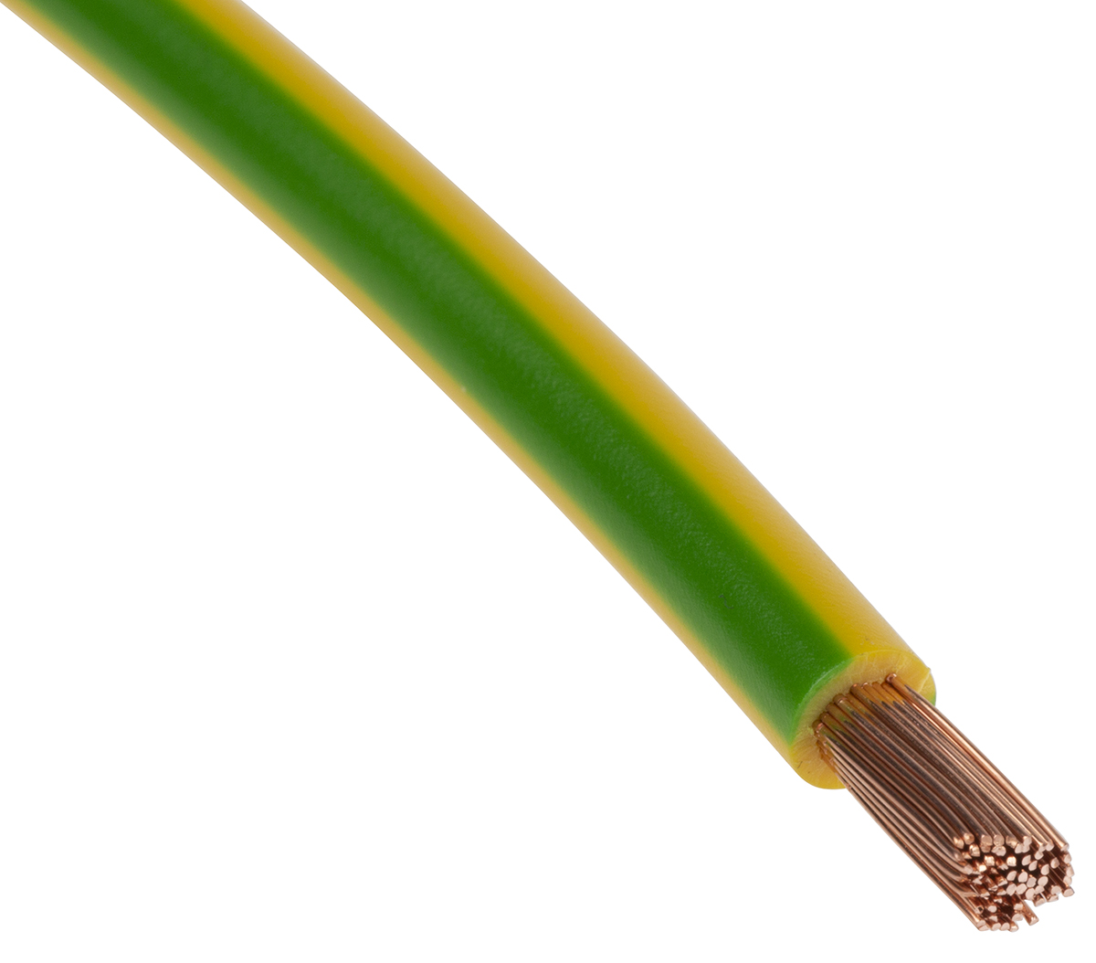 Lapp Green/Yellow 6 mm² Hook Up Wire, 100m, PVC Insulation, 4520004