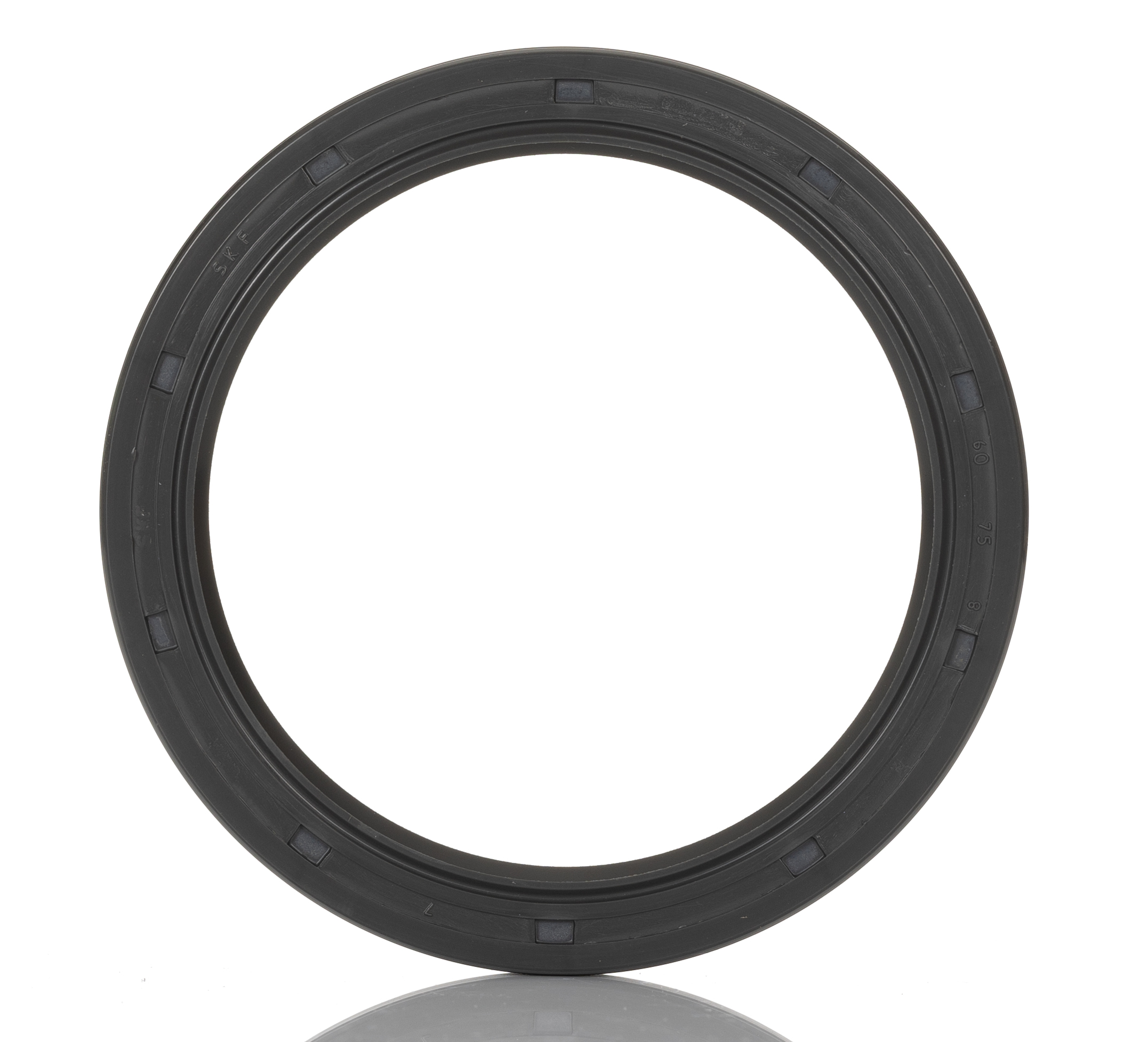 SKF Nitrile Rubber Seal, 60mm ID, 75mm OD, 8mm