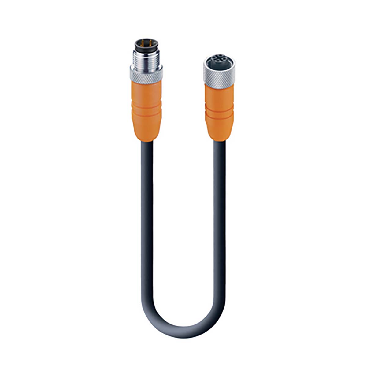 Lumberg Automation Male 4 way M12 to Female 4 way M12 Sensor Actuator Cable