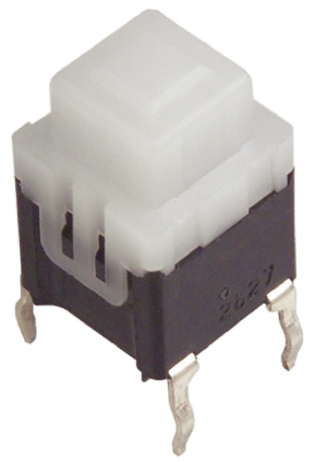 Panasonic Lever Tactile Switch, SPST 100 mA @ 14 V dc Through Hole