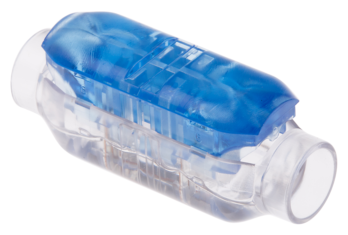 TE Connectivity In Line Splice Connector, Clear, Insulated 0.34 → 0.52 mm², 22 → 20 AWG