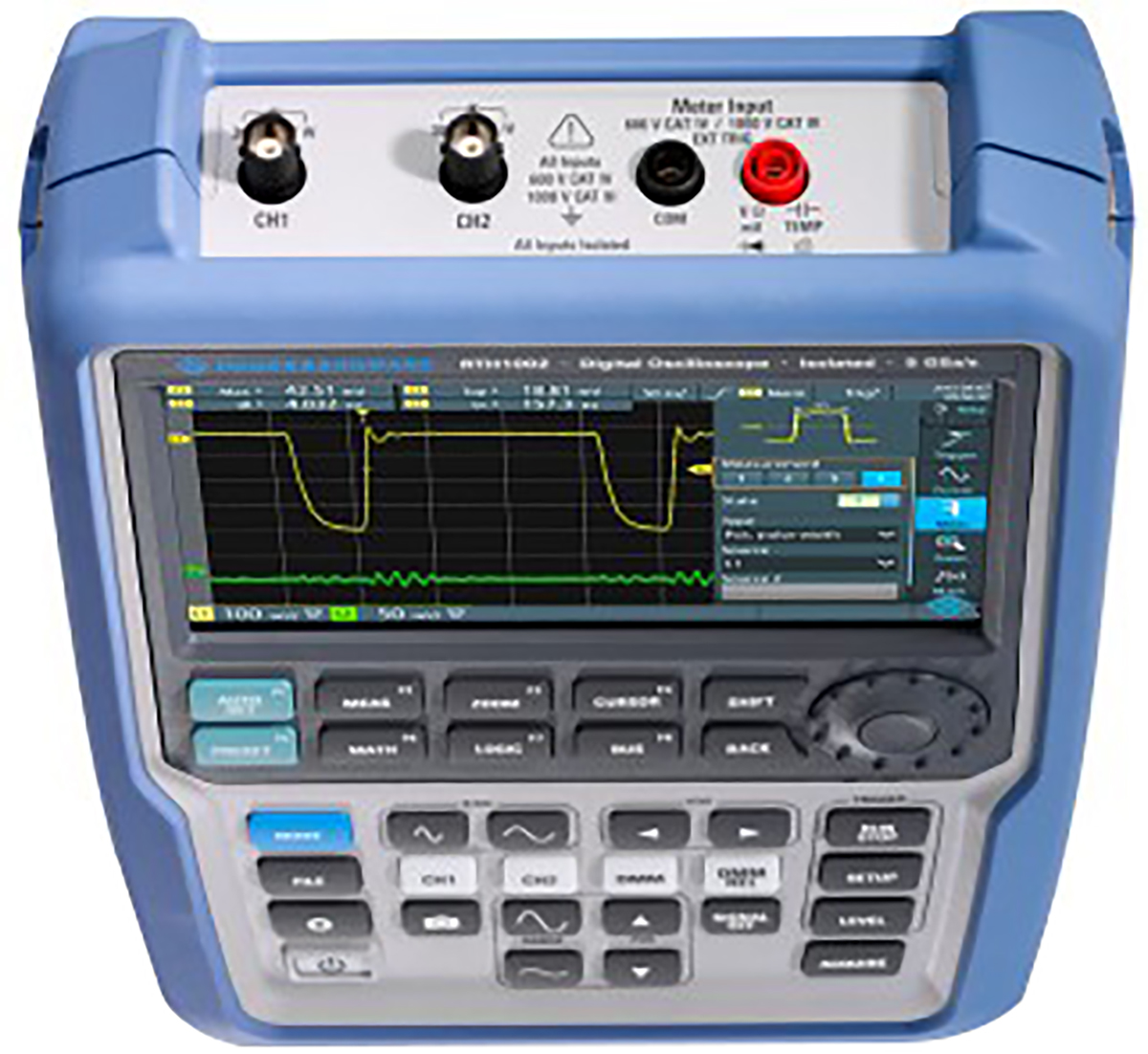 Rohde & Schwarz RTH1002 Scope Rider Series, 60MHz Handheld Oscilloscope, 2 Analogue Channels