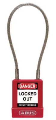 ABUS Key Weatherproof Aluminium Padlock, Keyed Alike, 7mm Shackle, 40mm Body