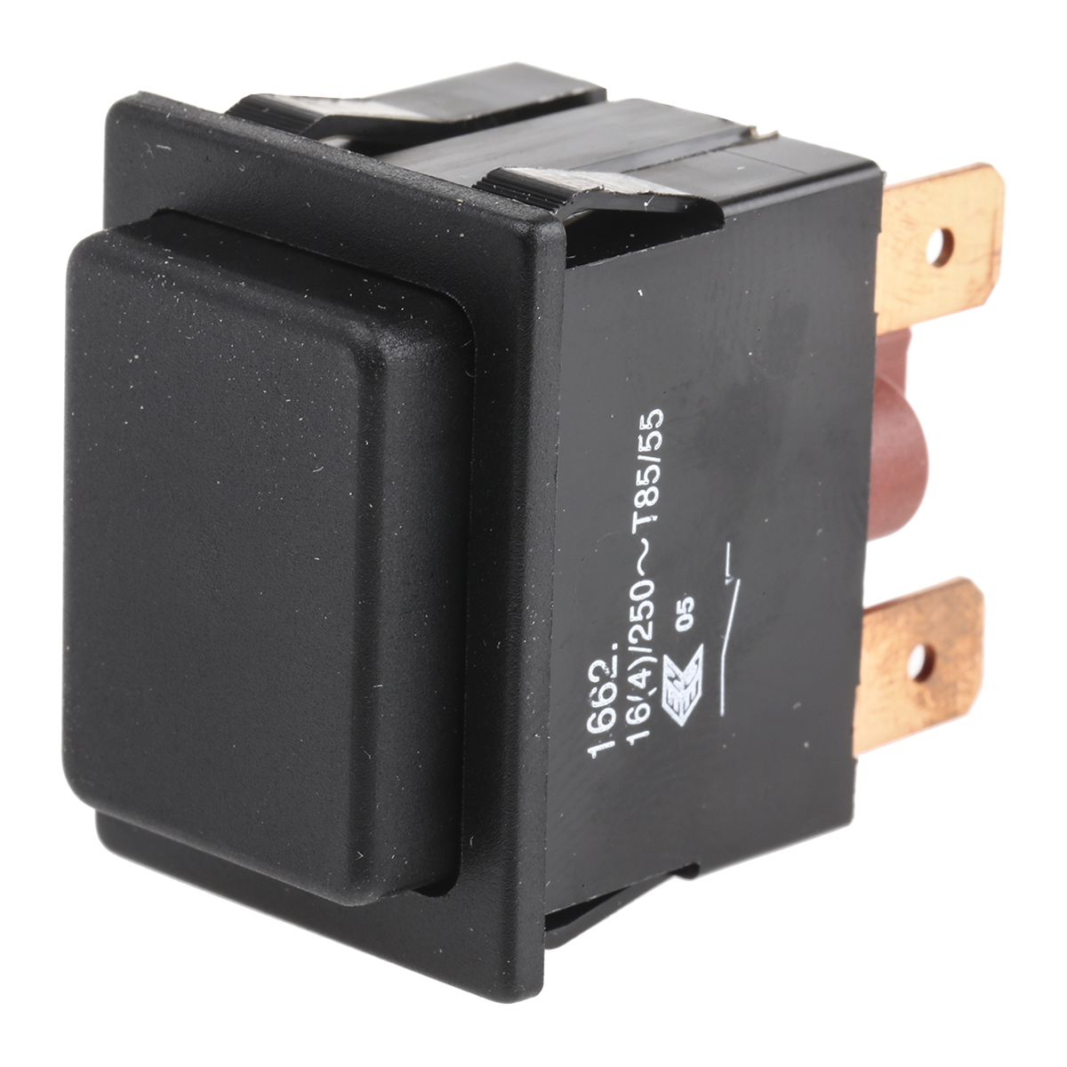 Marquardt Push Button Switch, Panel Mount, SPST, IP40