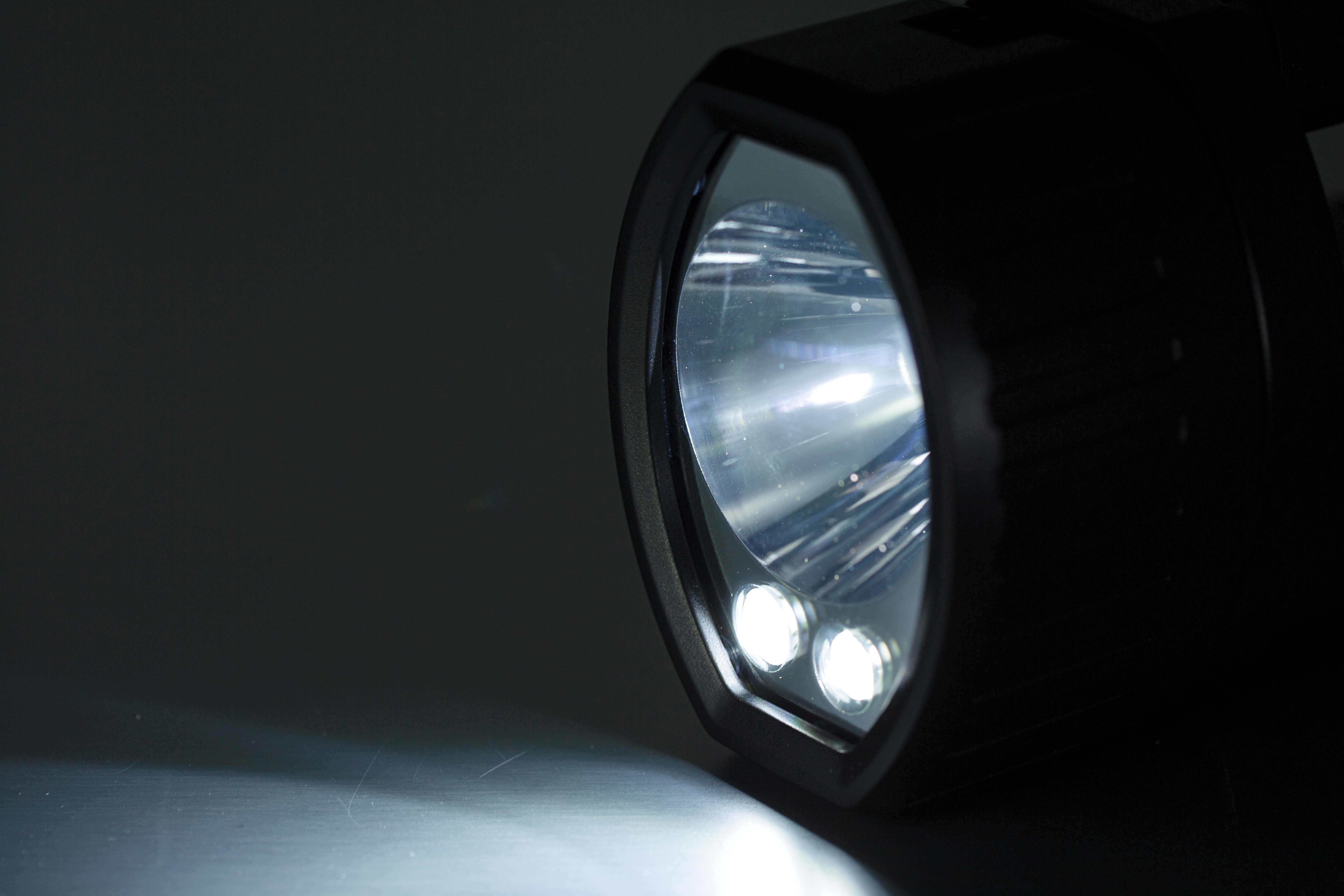 Ansmann HS5R LED Hand Lamp Black, Red - Rechargeable 1700 lm, 214 mm