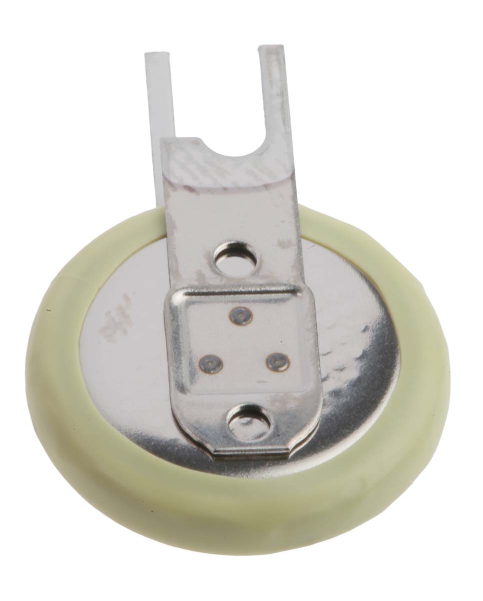 Panasonic CR1220 Button Battery, 3V, 12.5mm Diameter