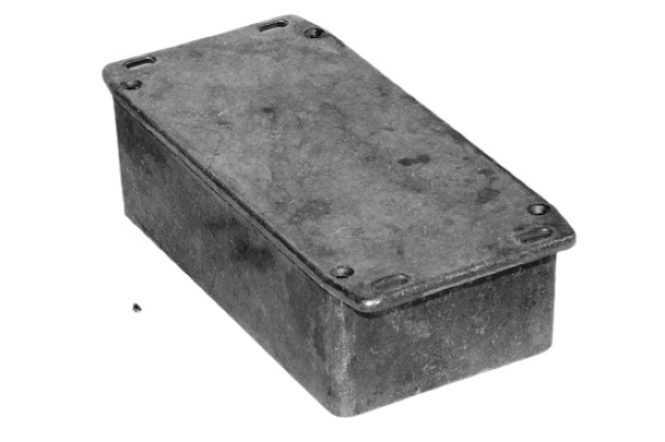 Hammond 1590 Series Die Cast Aluminium Enclosure, IP54, Flanged, 154 x 154 x 51mm