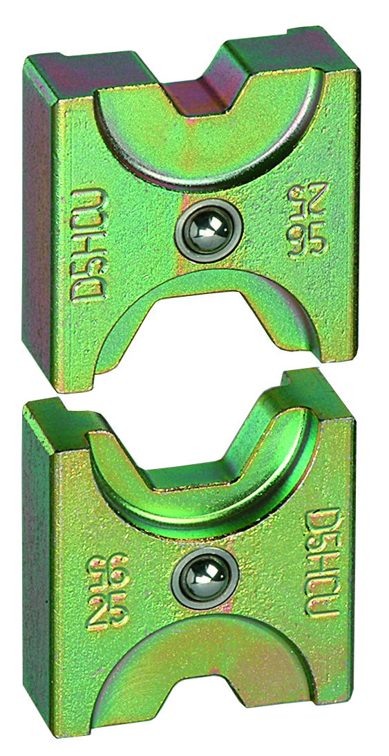 MECATRACTION, D5HCU Crimp Die, Wire size 6 → 35mm²