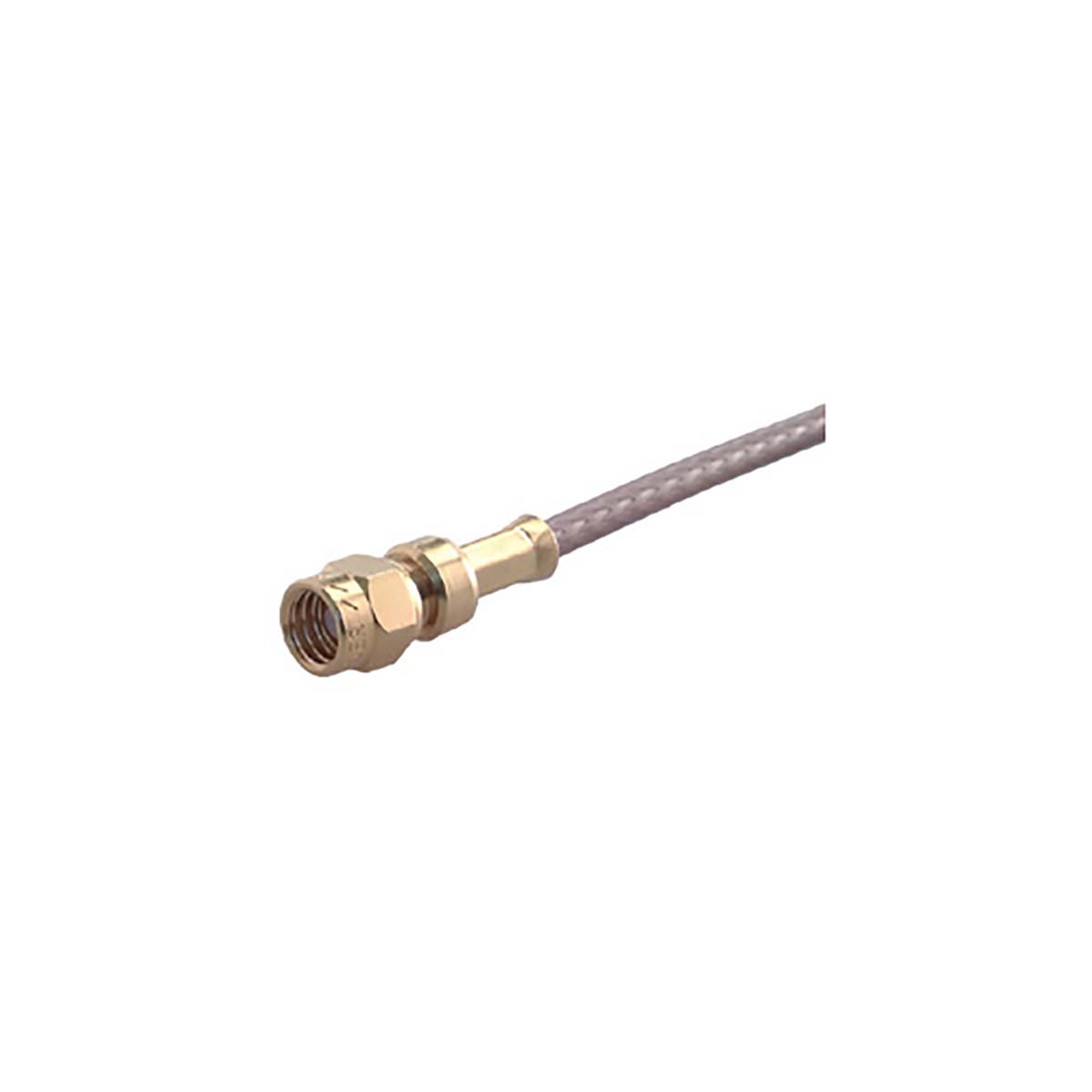 Huber+Suhner 11_SMC-50-2-10/111_NH Series, Plug Cable Mount SMC Connector, Crimp Termination, Straight Body