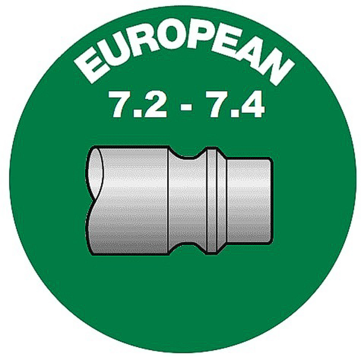 PREVOST Treated Steel Male Plug for Pneumatic Quick Connect Coupling, G 1/4 Male Threaded