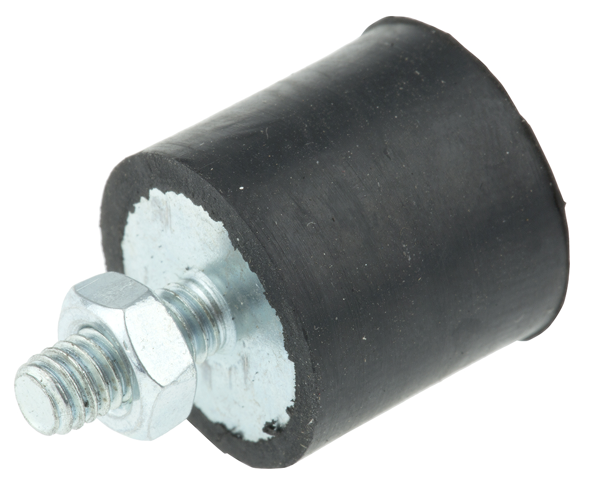 FIBET M4 Anti Vibration Mount, Male to Female Bobbin with 25.5kg Compression Load