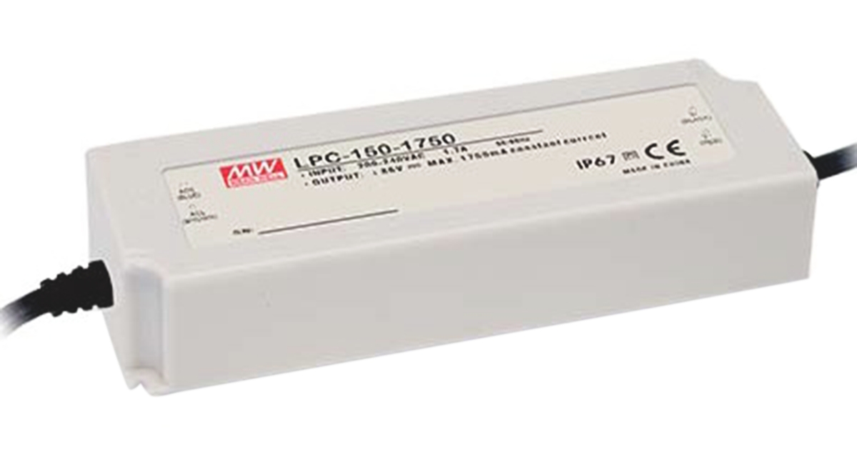 MEAN WELL LED Driver, 74 → 148V Output, 155.4W Output, 1.05A Output, Constant Current