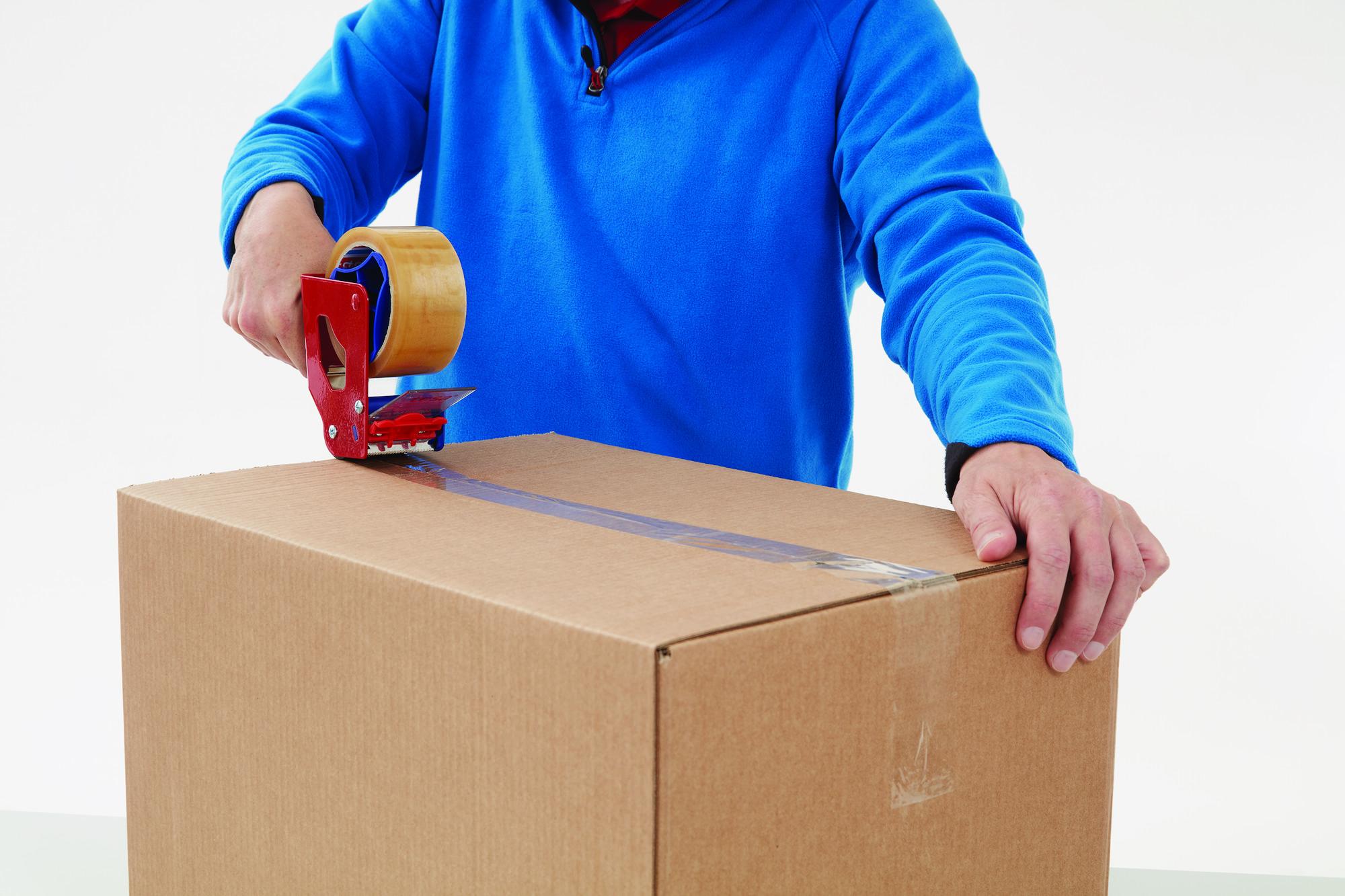 Tesa 4089 Transparent Packing Tape, 66m x 75mm