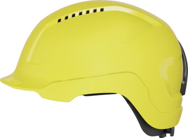 ABUS SCATOR Yellow Safety Helmet, AdjustableVentilated