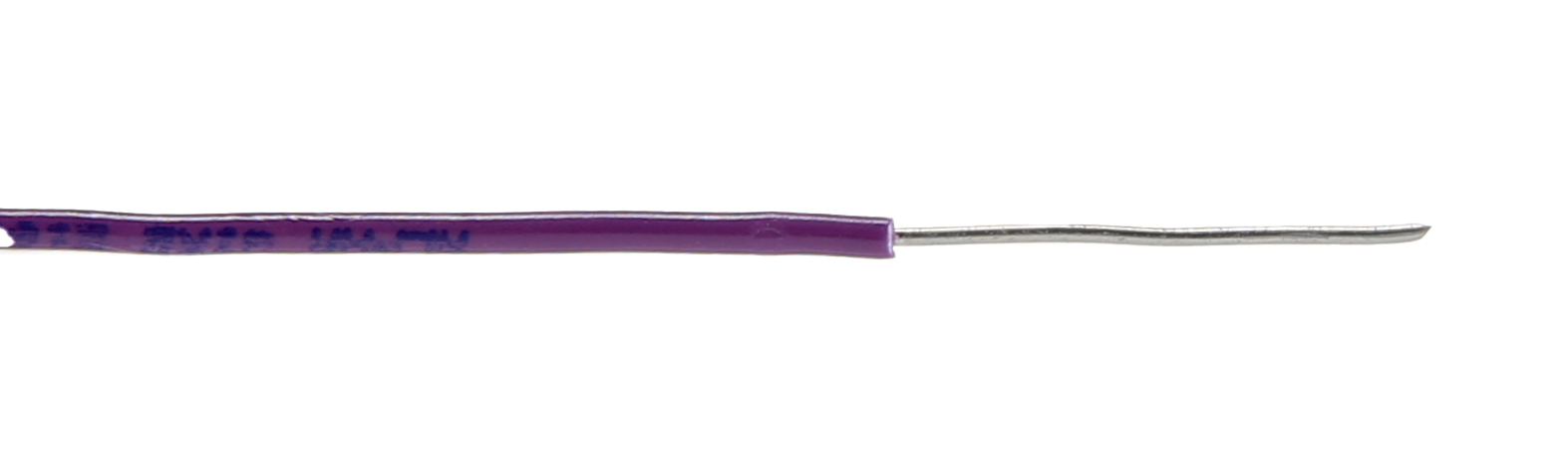 Alpha Wire Hook-up Wire PVC Series Purple 0.33 mm² Hook Up Wire, 22 AWG, 1/0.64 mm, 30m, PVC Insulation, 3051/1 VI005