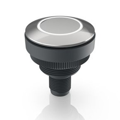 RAFI RAMO 30 T Series White Indicator, 20 → 28V dc, 30.3mm Mounting Hole Size, Threaded Ring Termination, IP66,