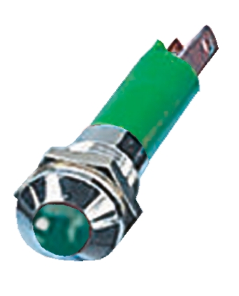 CML Innovative Technologies Green Panel Mount Indicator, 12V, 8mm Mounting Hole Size