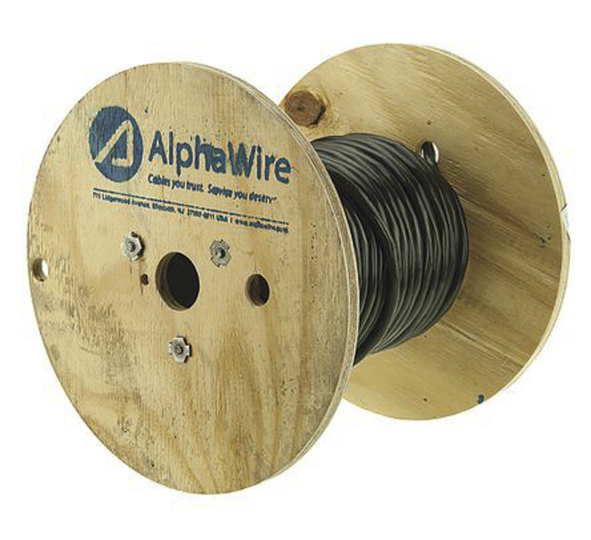 Alpha Wire Alpha Essentials Data & Bus Cable Series Data Cable, 1 Pairs, 2 Cores, 0.462 mm², Screened, 22 AWG, 30m,